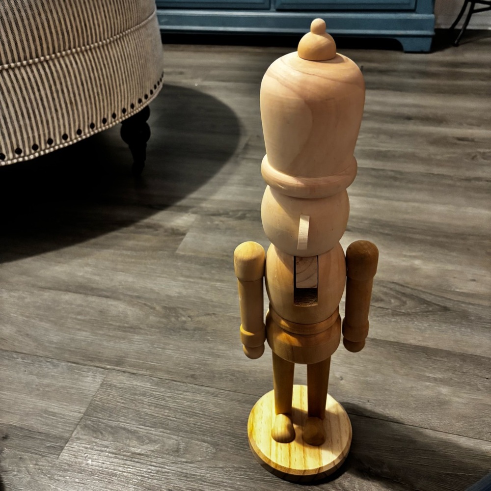 Pottery Barn Natural Wood Sculpture